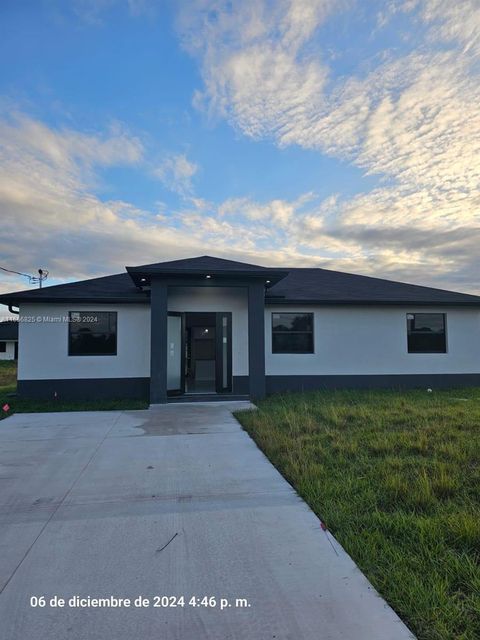 A home in Lehigh Acres