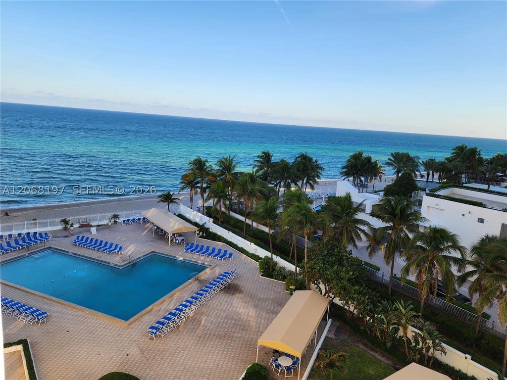 Photo of 3505 S Ocean Dr #716, Hollywood, FL 33019 (MLS # A12068197)