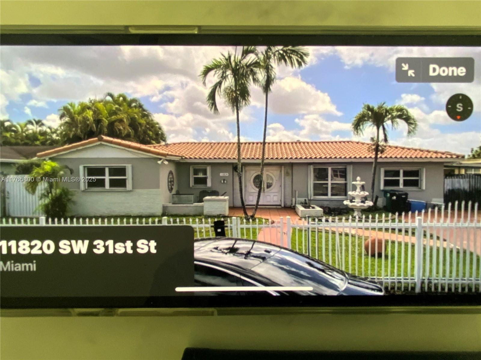 Property for Sale at 11820 Sw 31st St, Miami, Broward County, Florida - Bedrooms: 3 
Bathrooms: 2  - $725,000