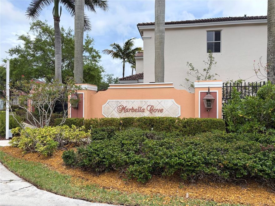 Great opportunity to purchase 4 bedrooms with 3 full bathrooms, in a two-story townhouse, laminated and ceramic tile flooring, one bedroom with one full bathroom on the first floor, 3 bedrooms with two full bathrooms on the second floor. Open floor plan fenced patio. The Waterstone community offers a clubhouse with all amenities including a gym, and a party reception area. Central location, nearby schools, hospital, shopping centers, minutes away from the Florida Turnpike, the US1/South Dixie Hwy, the Florida Keys, and much more.