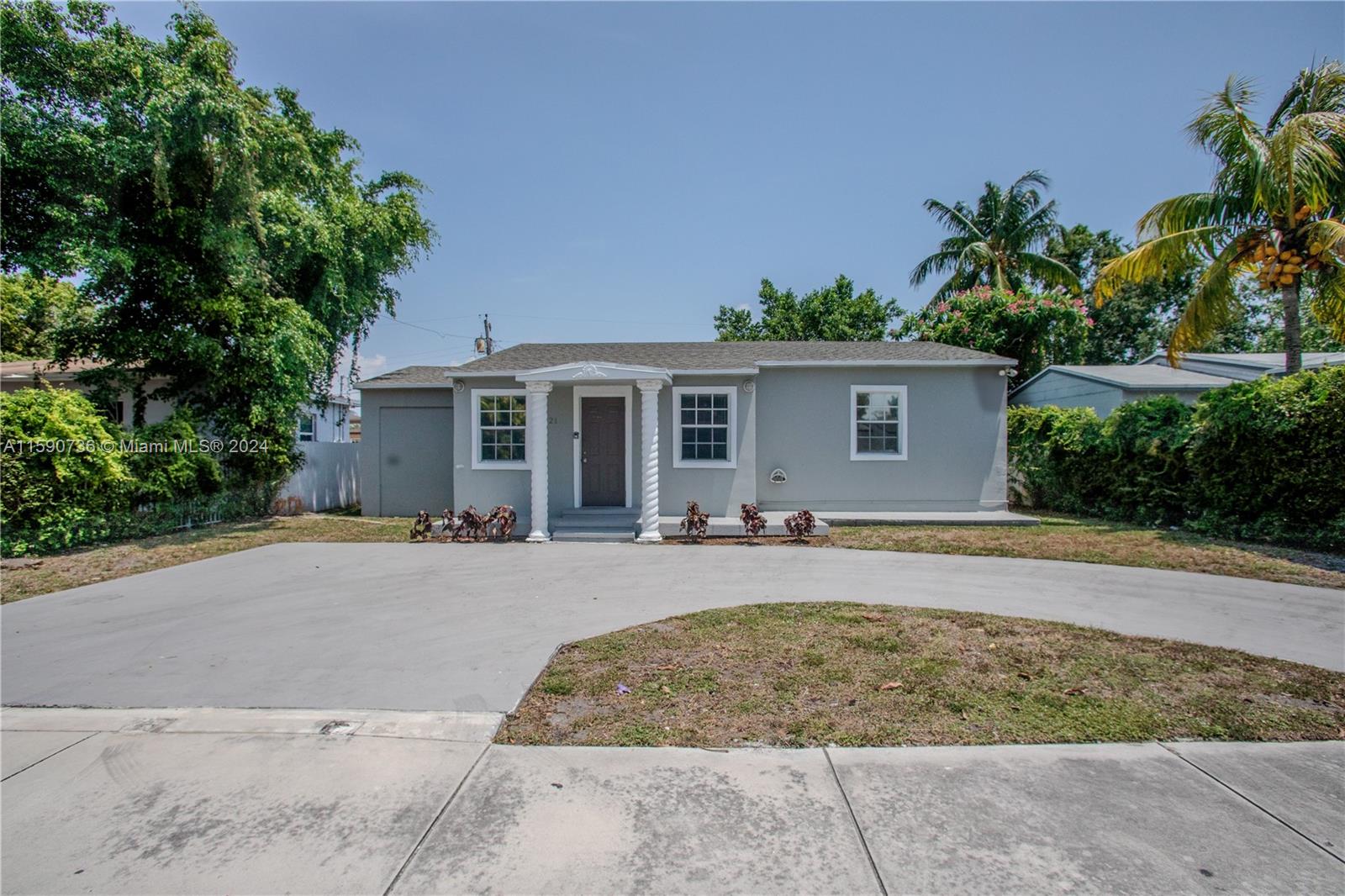 Property for Sale at 421 Nw 106th St St, Miami, Broward County, Florida - Bedrooms: 3 
Bathrooms: 1  - $575,000