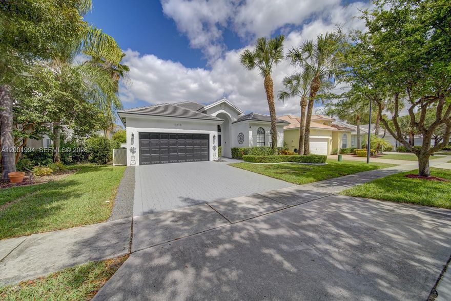 Beautiful 4 spacious bedrooms | 2 updated bathrooms home completely gutted and remodeled.  Home has a modern like-new feel throughout, Stylish upgraded kitchen with contemporary finishes, Durable “wood-look” ceramic tile flooring throughout the home, New AC system for year-round comfort, Roof replaced in 2020 for added peace of mind, Fresh interior and exterior paint.  Fully fenced backyard perfect for pets, kids, and outdoor bar-b-q.  Bright, open layout—ideal for families and entertaining, Located in an A-rated school district, Close to major highways, shopping, dining, and everyday convenient. Situated in a quiet, gated community
truly move-in ready—no updates needed!! Ready to enjoy...