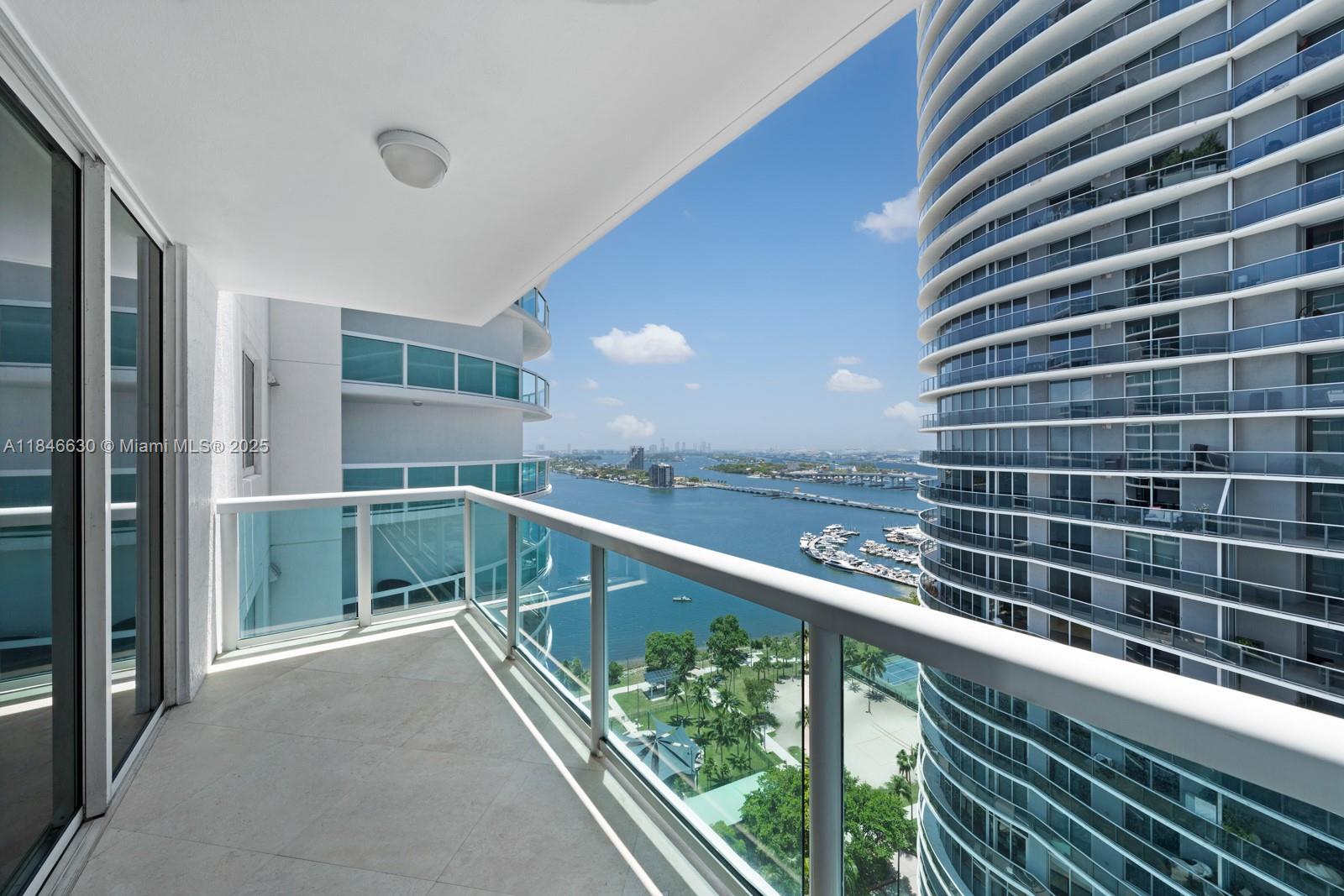 Welcome to the 1800 Club! This newly updated 1 bedroom and 1.5 bath has over 1,095 sqft overlooking Biscayne Bay.
Features include fresh paint, all marble floors through out, modern kitchen cabinets with granite counter tops and stainless steel appliances. Custom master bedroom walk in closet. Roller shades in the living room. Huge balcony with views of the cruise ships and the bay.
When you live here you can enjoy the gorgeous water views of the bay, Miami Beach and ocean. Walk across the street to Bayfront Park, with access to tennis, basketball, volleyball courts, playground and dog park. Close proximity to bike along Venetian Island.
Building amenities include pool, hot tub, gym overlooking the bay, sauna, steam room, club/party room, security, and valet service.