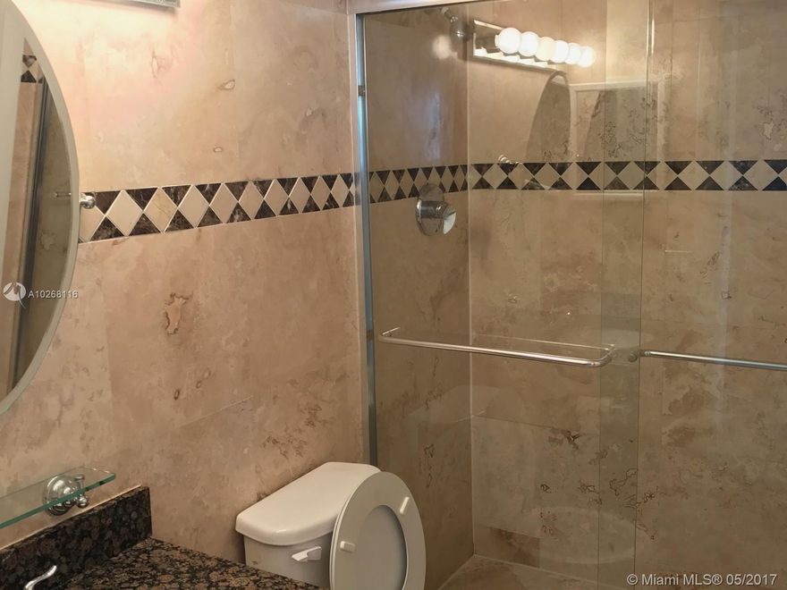 Beautiful and spacious corner unit with amazing views! Located in Isola Building in the Prestigious Brickell Key Island! Kitchen remodeled with stainless steel appliances, remodeled bathrooms. Enjoy building's great amenities: water, front pool, BBQ area, water front gym, clubroom, bar, business center, two tennis courts, 24hr valet. Concierge and security. Vacant and easy to show!