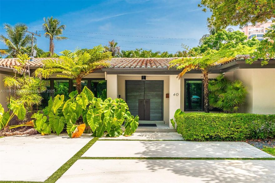 This exceptional 5-bed, 4.5 bath residence in the exclusive Sunrise Harbour enclave, where South Gables meets Coconut Grove, offers 3,458 sqft of refined living. An ideal layout features maid’s quarters and vaulted ceilings that amplify light and volume throughout. The designer kitchen and open living areas flow effortlessly to a covered terrace overlooking a shimmering saltwater pool and spa perfect for sophisticated entertaining. Lush tropical landscaping envelopes the property in privacy, while impact glass ensures peace of mind. Steps from Sunrise Park, this home enjoys proximity to Miami’s finest schools, dining, and the vibrant centers of Coconut Grove and South Miami.