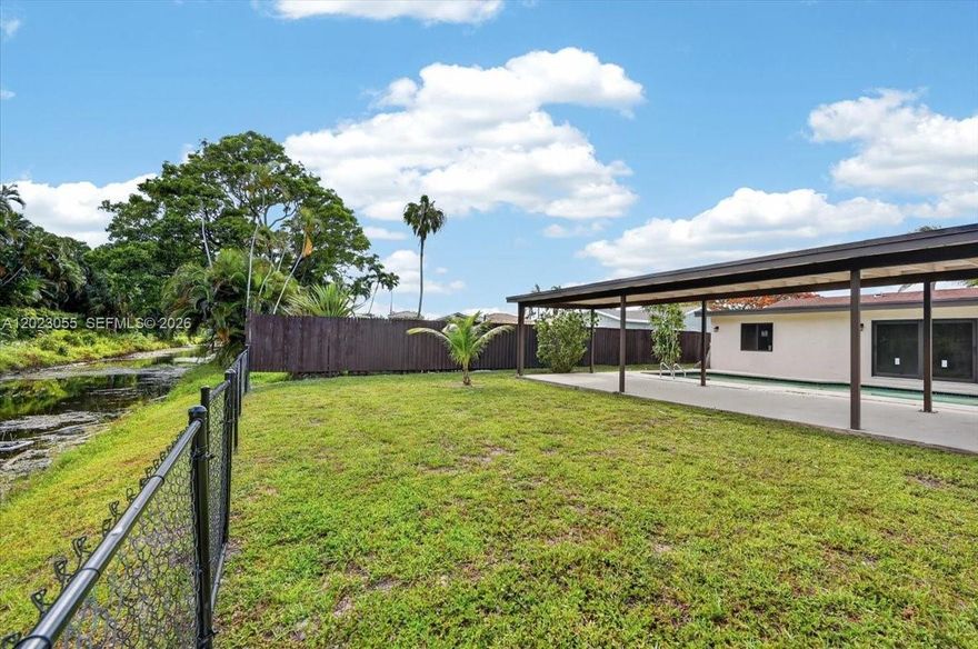 Welcome to your DREAM HOME!

This gorgeous, waterfront, pool home is located in the heart of the desirable Palm Aire neighborhood! 

Featuring a stunning backyard overlooking the canal, where you can fish or kayak, and swim in the beautiful pool with a huge pergola that will keep you in the shade in the hot Florida summers!    


The house has a newer roof, new impact windows and doors, new SS appliances, and so many beautiful upgrades, this home really has it all.

NO HOA or any deed restrictions - this can also be a great Airbnb investment!

The location is fantastic as well, close to everything, including Publix, Starbucks, restaurants, the neighborhood is full of great people, super quiet and safe, and much much more...

Priced to sell, schedule a showing before you miss out!