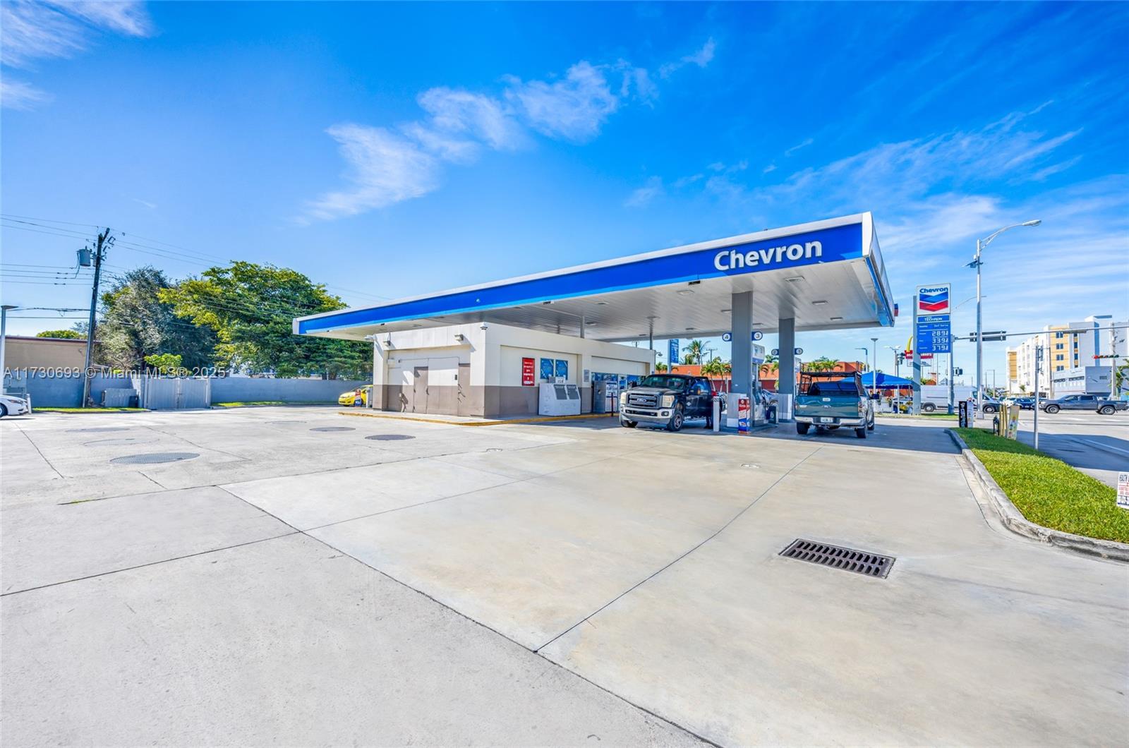 2190 NW 36TH ST. This Chevron gas station occupies a prime hard corner position at the intersection of NW 22nd Ave and NW 36th St, providing exceptional visibility and accessibility in the bustling Allapattah neighborhood. With proximity to major transportation hubs such as Miami International Airport, the Port of Miami, and Miami Beach, this location serves as a key transit point within the region. Additionally, the property is strategically situated near I-95 and 836, offering seamless connectivity to other key areas throughout Miami-Dade County. SEE OM ATTACHED.