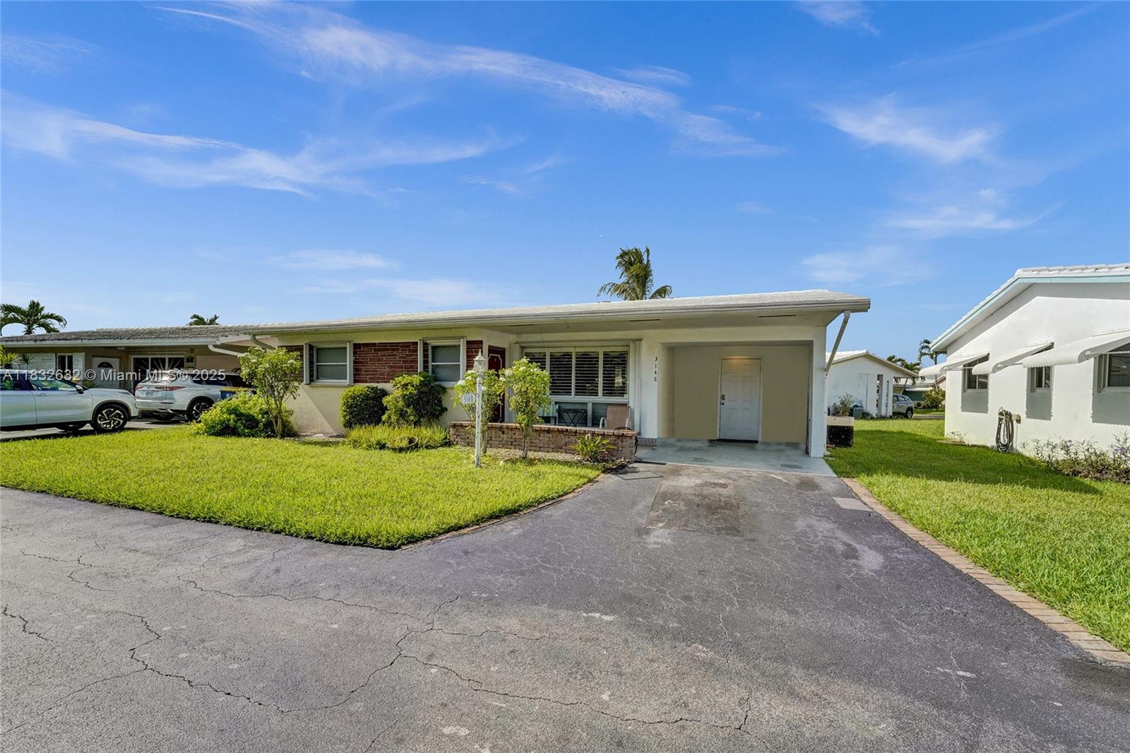 Easy access to I-95 , to Miami and Fort Lauderdale. Marble Tile in all Living areas. Refrigerator, stove, washer & Dryer replaced. Part of carport enclosed for storage. Centrally located,& only a few miles to the beach.
Maintenance Free, Enjoy the Beach. Monthly Fee of $625. covers Insurance, Basic Cable, Water, Sewer, Heated Swimming Pool, Rec.Facilities, clubhouse, lake w/dock, library, on-site office, shower, sauna.