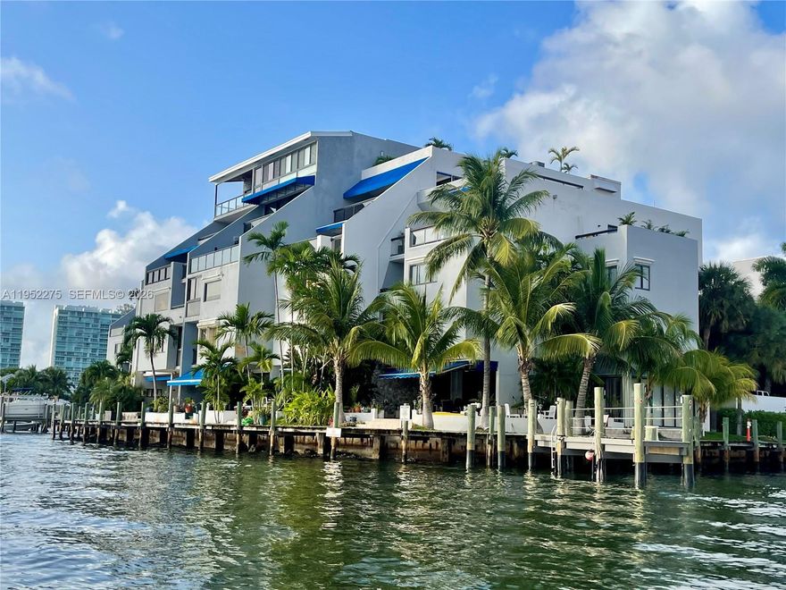 Fantastic intracoastal waterfront townhome with rare, unobstructed waterfront views in walking distance from beach. Two-story 3BD/2.5BA residence with private waterfront patio, gated security, pool & tennis courts.    

Live the dream, across from pristine beaches of Sunny Isles, Haulover Park, Bal Harbour, and more. Property Features:  
• Full-size Washer & Dryer 
• Renovated Eat-in Kitchen 
• Primary Suite with Water Views, Dual Vanities  
• Spacious Waterfront Patio overlooking tranquil bay and Oleta State Park 
• Powder Room on Main Floor 
• 24/7 Security-Guard on duty
• Fantastic range of amenities including tennis courts, swimming pools, gym, and clubhouse
* HOA COVERS INSURANCE, WATER, HD CABLE & INTERNET
* TOP RATED A SCHOOLS NEARBY