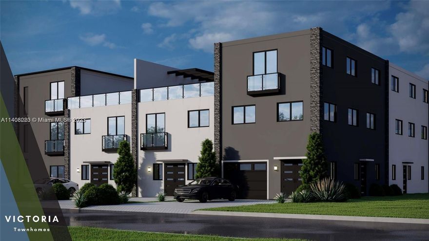 One of the best opportunity for developers to begin construction on brand new 7 luxury townhomes with garages within walking distance to the beach. This is an 18,138 square feet lot zoned RMM-25 (multifamily). The total building size is 20,146 square feet. The homes range in size from 2,600 to 3,360 square foot under A/C plus garage, and additional parking pad. Each 2-3 story model was carefully planned. Each unit features: 3 (plus den) - 4 bedrooms, 3&1/2 – 4&1/2 bathrooms, 1 car garage, 10' high ceilings on the 1st floor, 8'-8" high ceilings on the 2nd and 3rd  floors and much more. The modern design is timeless. The common area includes Pool, Hot tubs, BBQ zone. The seller is ready to consider the possibility of seller's financing.