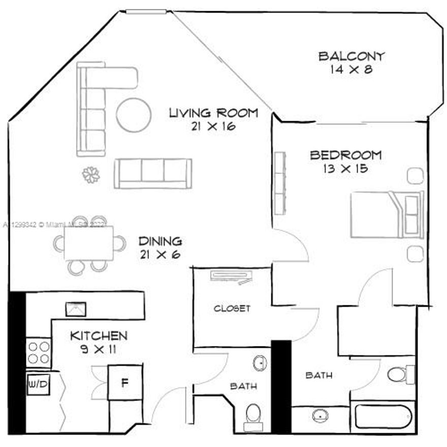 AVAILABLE 10/01. Photos may be from another floor, but are the same line. All units have been renovated and upgraded with modern high-end finishes. Floor plans are very large, and balconies at 8’ deep. Modern amenities include waterfront pool deck with adjoining tropical garden lounges, yoga deck and putting green, plus a modern fitness club overlooking the pool deck and bay, and a pickle ball and tennis court. Move-in 1st month + $750 deposit. Parking $95/m. (NOTE: Rental rates are subject to change depending on move-in date and lease term. Advertised rate is best rate and maybe on leases longer than 12 months. Proof of income greater than 3x 1 month's rent is required and minimum credit score of 620 or higher in order to be approved).