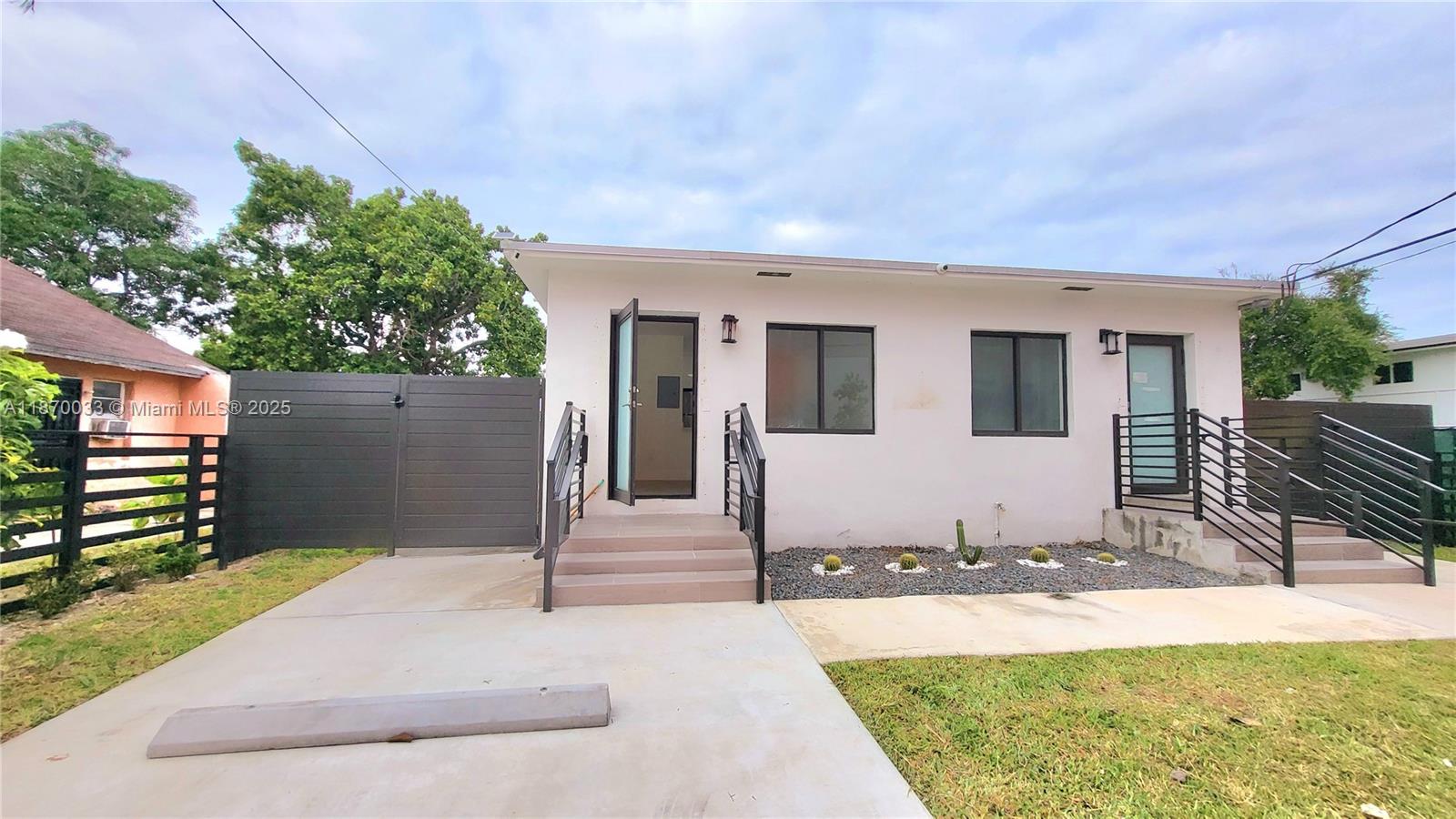 Discover the potential of this newly renovated property at designed to serve both as a stylish residence and a practical flex space for office use. This 2-bedroom, 1-bathroom home offers modern updates, a spacious layout, and versatile functionality. The property features a large backyard, perfect for outdoor gatherings or workspace extensions, and is equipped with security cameras for added peace of mind. Quick access to I-95 and 112, and only 10 minutes from Miami International Airport, this property ensures easy connectivity. Situated within walking distance of Wynwood Walls, trendy shops, and vibrant eateries, as well as close to UM and Jackson Memorial Hospitals, this space is perfect for professionals or businesses looking for a central, dynamic location.