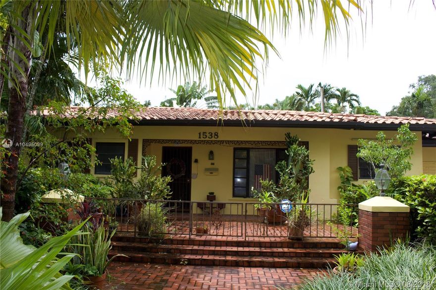 Beautiful huge coral gables home. 4 bedroom 3 bathroom and powder room . with pool & lush landscaped yard .Cathedral wood ceilings with fans. Very large living room,  family room, formal dining room   Split plan
Pool view from french doors in  living and dining room.   Double garage used as family room. just remove the drapes and is a garage. Big living room, formal dining room. big size master bedroom with door to the pool- barbecue area.



Near Red and Bird roads close to everything. Very near University of Miami.