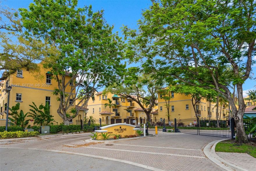 Spacious 2-bedroom, 2.5-bath tri-level townhome located in the gated community of The Grove at River Oaks. This well-maintained residence offers a functional open layout with tile flooring throughout the main living areas, laminate flooring in both bedrooms, and carpeted stairs for added comfort.

Upstairs features two generously sized bedrooms, each with its own private bath, plus a convenient half bath on the main level for guests.

One of the standout features is the oversized 2-car garage with a separate laundry room and additional storage space — a rare find that offers both practicality and flexibility.

Enjoy a lush, private community with a resort-style pool and beautifully maintained grounds. Prime Fort Lauderdale location just minutes from I-95, 595, the Turnpike, Fort Lauderdale Beach, Las Olas, the airport, The Fort Pickleball Courts, and Snyder Park, plus shopping and dining nearby.

Excellent opportunity to own in one of the area’s most centrally located gated communities.