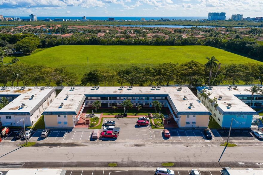 Quaint and quiet community with an amazing location in Hollywood Beach east of US1. Second floor apartment features open kitchen with stainless steel appliances and breakfast bar. Tile flooring throughout and hurricane impact windows and doors. One assigned parking space. 55+ community. Huge community pool, shuffleboard, and clubhouse. Rent right away with a 90 day minimum lease.