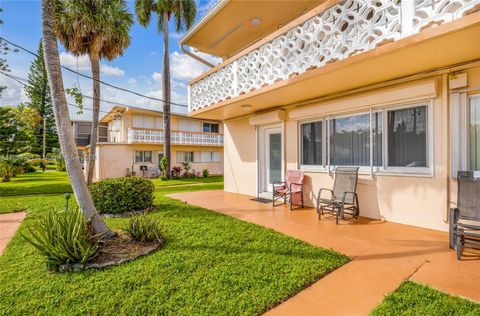 A home in Hallandale Beach