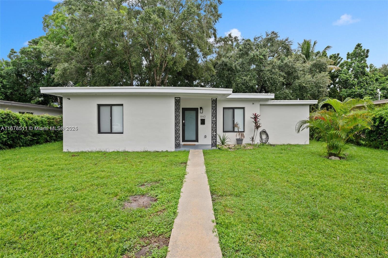 Rental Property at 840 Ne 143rd St, North Miami, Miami-Dade County, Florida - Bedrooms: 3 
Bathrooms: 2  - $4,500 MO.