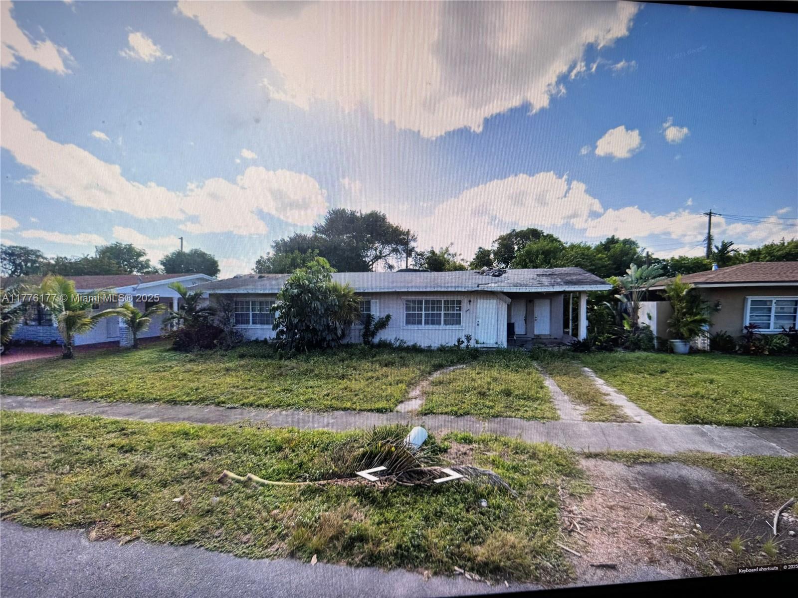 Property for Sale at 1140 Ne 201st Ter, Miami, Broward County, Florida - Bedrooms: 3 
Bathrooms: 2  - $200,000