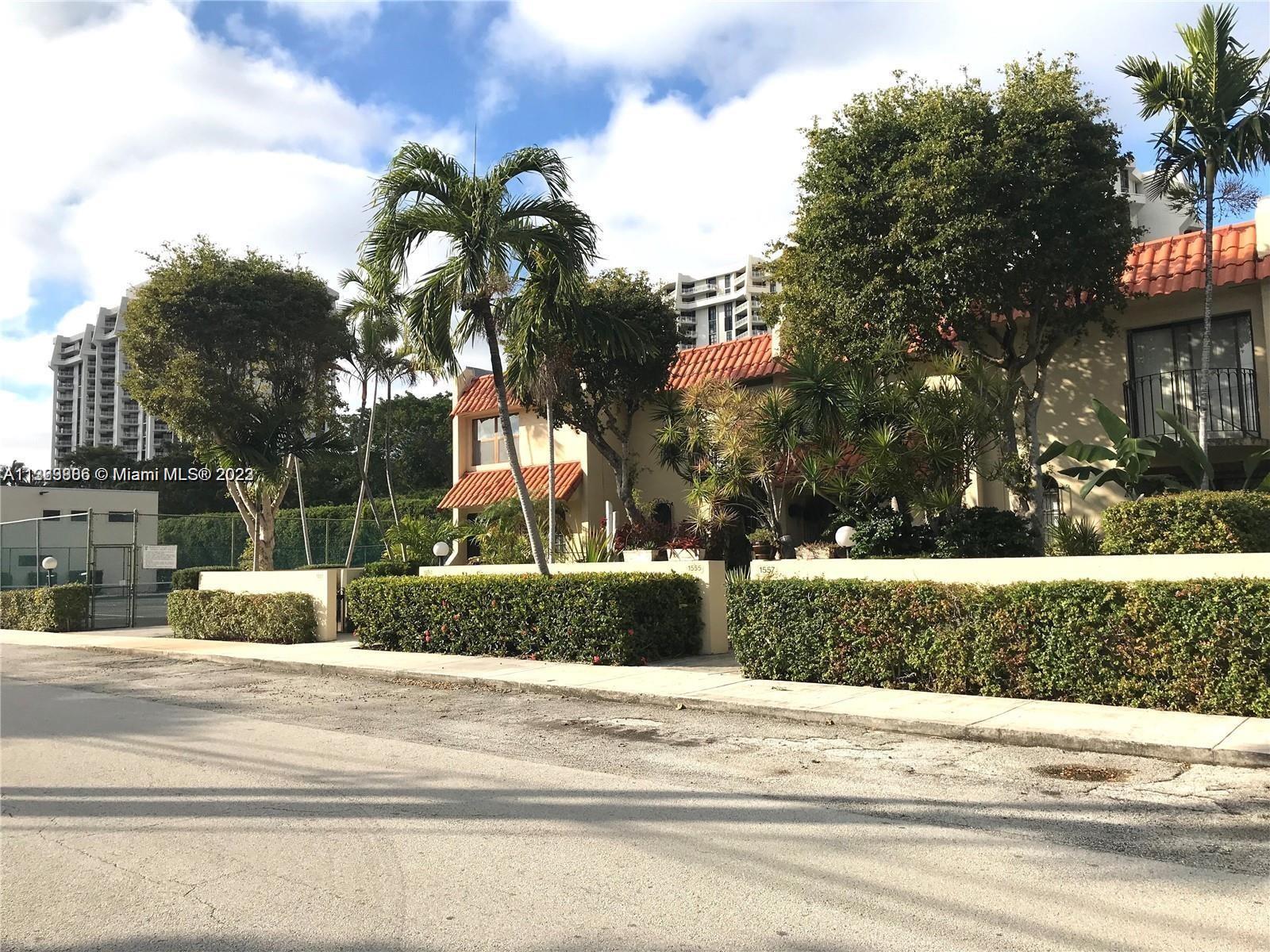 ONLY ACTIVE LISTING IN HARBOR CLUB VILLAS. VERY SPACIOUS TWO STORY TOWNHOME IN PRIME MIAMI SHORES LOCATION EAST OF US 1. LARGE LIVING/DINING ROOM WITH NEWER PORCELIN TILE FLOORING AND MIRRORED WALL. BRIGHT & CHEERFUL KITCHEN WITH PASS THROUGH TO DINING AREA. GUEST BATHROOM ON MAIN LEVEL. SECOND LEVEL FEATURES TWO LARGE BEDROOMS, ONE WITH FULL BATHROOM EN SUITE PLUS FULL GUEST BATHROOM. STACAKABLE WASHER/DRYER. ASSIGNED PARKING RIGHT BEHING THE UNIT + LOTS OF STREET PARKING. COMMUNITY POOL & TENNIS COURTS. COMMUNITY DOCK ON "AS AVAILABLE BASIS". NEWER ROOF. RECENT RECERTIFICATION COMPLETED. NO RENTAL RESTRICTIONS.