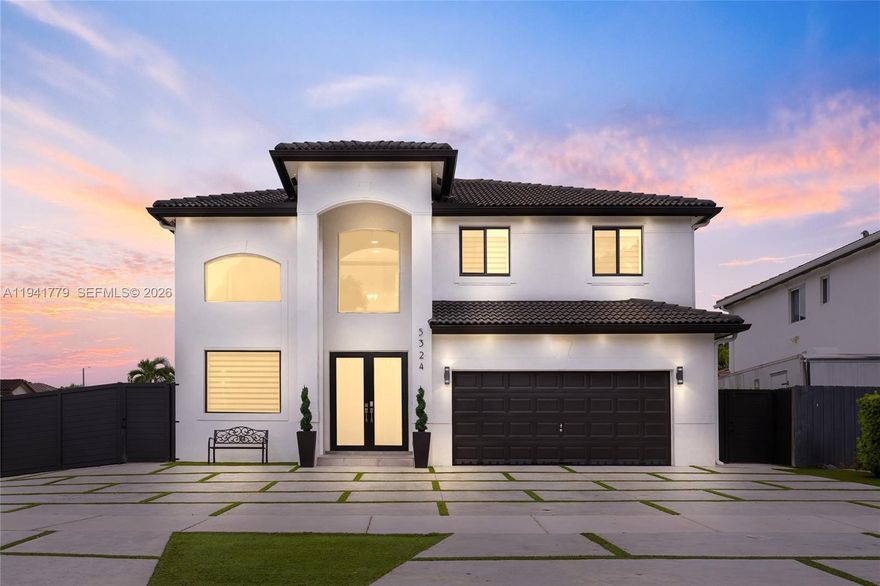 Exquisite Fully Remodeled Corner Estate with Pool & Jacuzzi !!!
 Experience refined luxury in this stunning, fully remodeled corner-lot residence, thoughtfully designed for comfort and sophistication. This exceptional home features 5 generously sized bedrooms and 3 full bathrooms, including a convenient ground-floor bedroom, ideal for guests or multi-generational living.
 The property boasts a spacious double garage, along with dedicated parking for a boat or RV, offering both convenience and versatility. Step into your private outdoor oasis, complete with a resort-style swimming pool and relaxing jacuzzi, enhanced by a gas-powered pool heater for year-round enjoyment.
 Additional premium features include a gas dryer and gas water heater, providing enhanced energy efficiency and performance. Every detail of this home has been carefully updated to reflect modern elegance and upscale living.
 This is a rare opportunity to own a turnkey luxury home in a prime corner location.
Showings exclusively through the app (ShowingTime)  Text LA