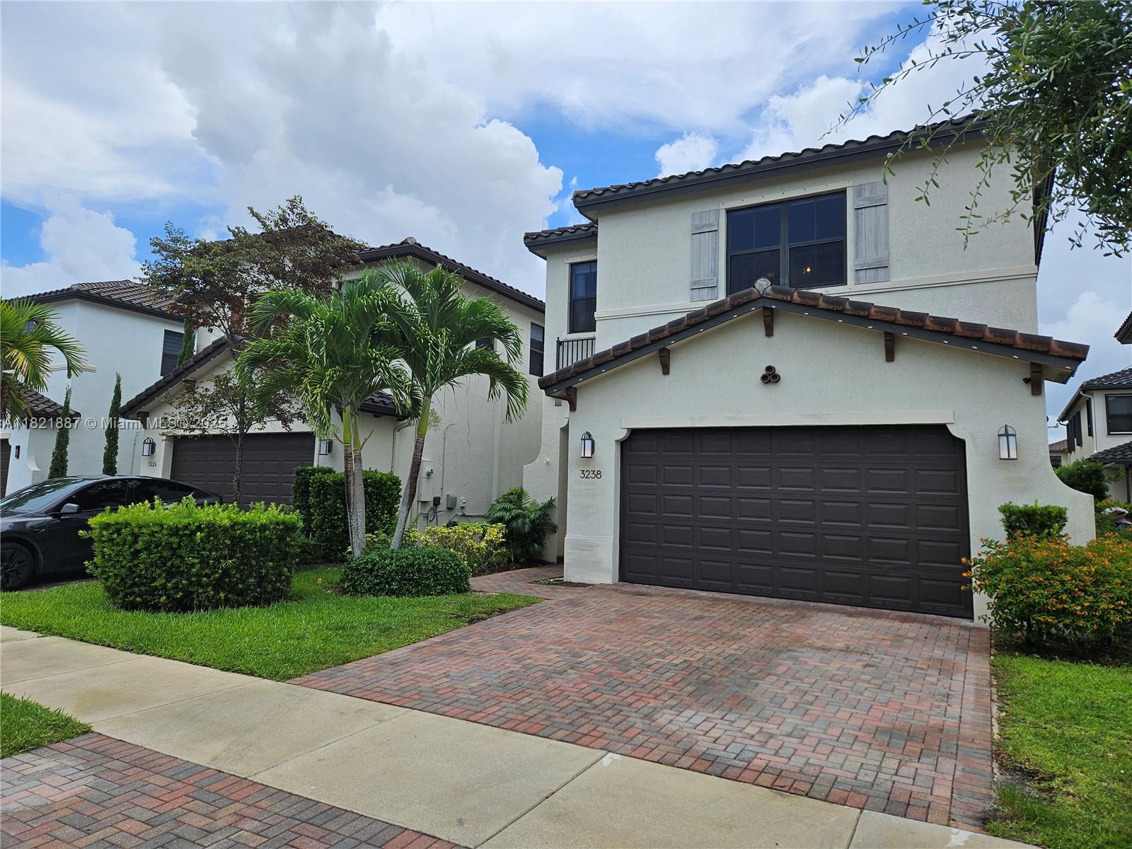 Step into comfort and style in the gated Bonterra! This stunning 3-bedroom, 2.5-bath home features gorgeous Tile on the first floor and Waterproof Vinyl on the 2nd story, a formal dining area, large pantry, newer appliances, Coffee/Bar/Breakfast Nook (Can easily be 4th Bedroom), and Laundry Room. The open kitchen flows seamlessly into the living space—perfect for everyday living or entertaining. The large master suite includes a custom walk-in closet, balcony, and a relaxing tub.
Enjoy a private, paved yard with a covered patio ideal for BBQs, gardening, or just soaking up the sun. 2 Car Garage. Bonterra offers resort-style amenities including a pool, gym, basketball courts, playgrounds, etc. Located minutes from highways, shopping, and top-rated schools.
Low HOA and priced to sell.