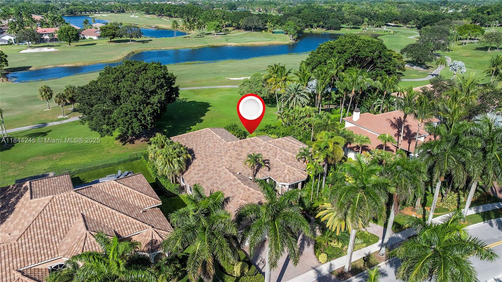 Overlooking the Tour Course in gated Weston Hills CC, this fully renovated smart home delivers luxury and peace of mind. Windows frame the panoramic views of the pool and golf course, flooding rooms with natural light. Chef’s kitchen features Wolf stainless appliances, quartz waterfall counters, pot filler, and floor-to-ceiling pantry. Saturnia marble floors, artistic built-ins, designer fixtures, and spa-level baths impress; the primary suite offers an oversized Jacuzzi, bidet, and custom closets. Recent upgrades include 2019 roof, new A/Cs, IMPACT garage doors, central vacuum system, and a built-in Teaxx in-wall pipe pest-control network. Outside, entertain on the paver patio with heated pool/spa, built-in grill, cabana bath, lush fenced yard, and circular drive.