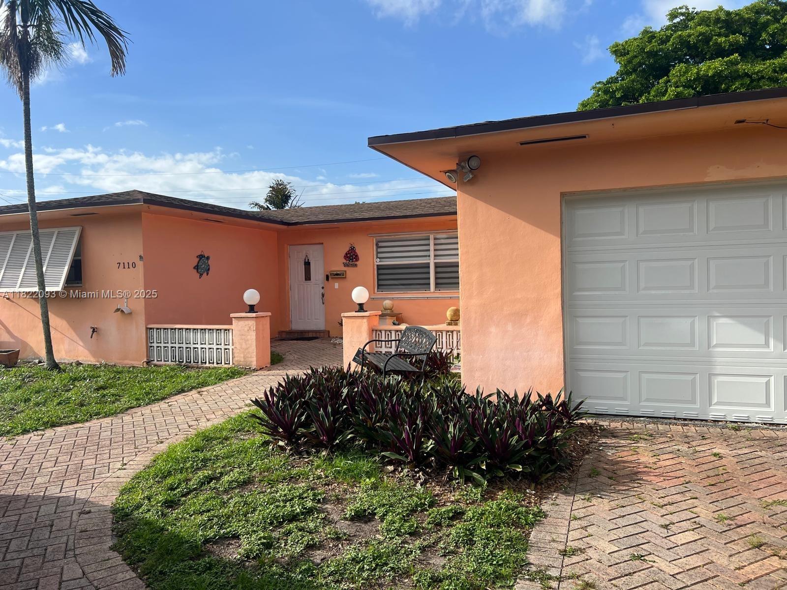 Lovely pool home, in excellent condition. Private, quiet street. 2019 roof, laminate wood floors, kitchen with granite and stainless steel appliances. No HOA. Parking for 6 cars in the drive way. Garage can easily be converted to an extra room/ office. Centrally located neighborhood close to everything you need.