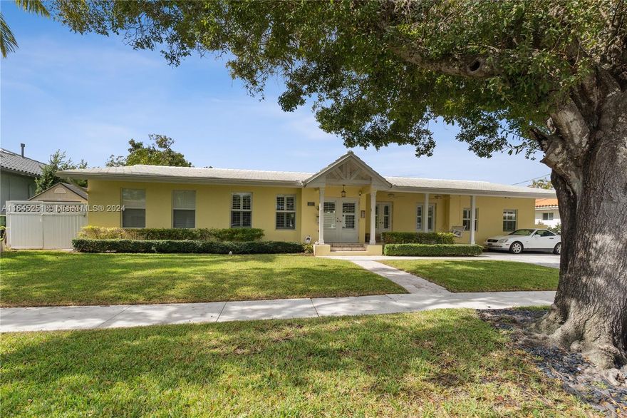 Welcome to Keystone Point Islands, waterfront living in North Miami's premier neighborhood, Guard Gated 24 Hours & located next to Bal Harbor & mins to Miami Beach! 90'ft of dock space with direct Ocean Access and NO Bridges to Bay. Over 100ft wide & deep draft canal to turn a large vessel with ease! Only 5 mins to Biscayne bay/ICW and 10 mins to Atlantic ocean via Bakers/Haulover inlet. 1-story Key West style spanning 2779 sq.ft,  4 beds and 4 baths. The Primary offers pool views and covered patio with a serene canal backdrop.  Hurricane impact windows and doors throughout! Open kitchen concept with extra-large pantry area. 91 ft X 125 lot dimensions boasting 11,290sf of land with excellent potential for redevelopment on this oversized lot!