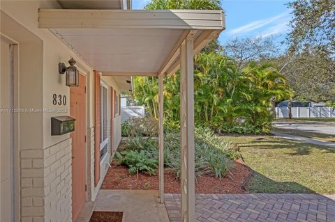 A home in Fort Lauderdale