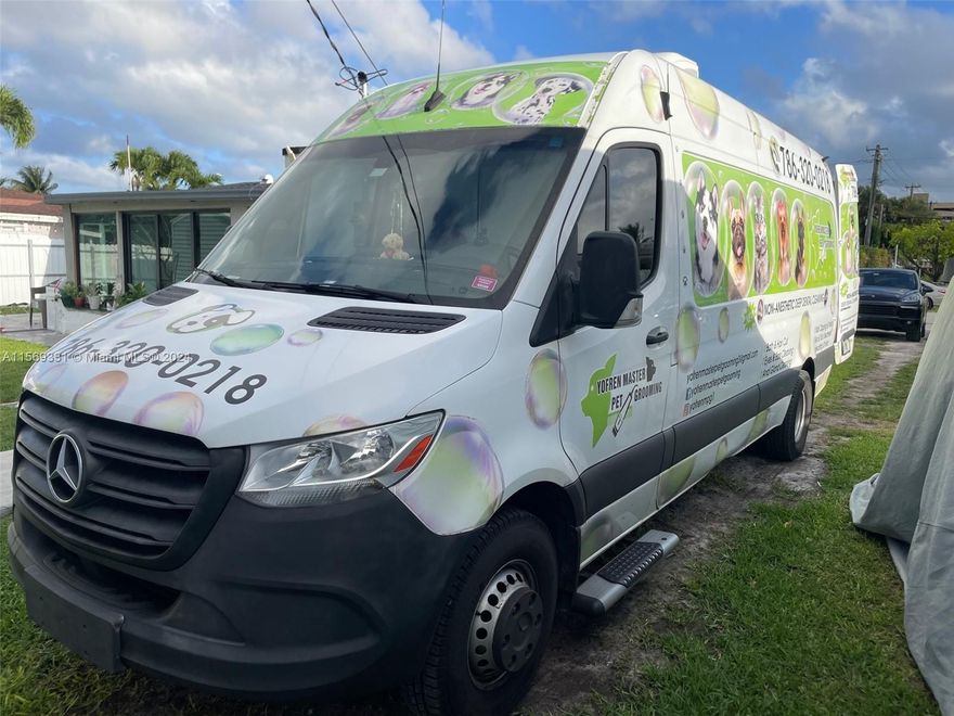 Extraordinary Opportunity Established Pet Grooming Business for 6 1/2 Years. comes with 5 Selfsustained mobile Grooming Mercedes Sprinter Vans and 1 Nissan 2500 Cargovan. All Cargo Vans come with Generator, 60 Gallon Water Tank, Bathtub with telephone shower, 2 Tables, Grooming Tools. Loyal Customer base, six routes, Business Phone, Website, Facebook, Instagram, TikTok, Business Licenses. 5 Subcontracted experience employees.  Owner willing to stay onboard for 3 months with salary to train and have a smooth transition. And Lots more. Business can qualify for Immigration visa. Option of Residential Property rental with Pet hotel and Grooming Vann Parking all in one