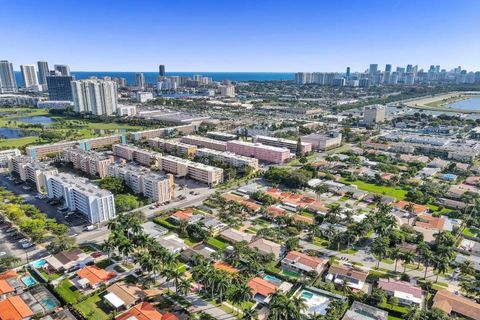 A home in Hallandale Beach