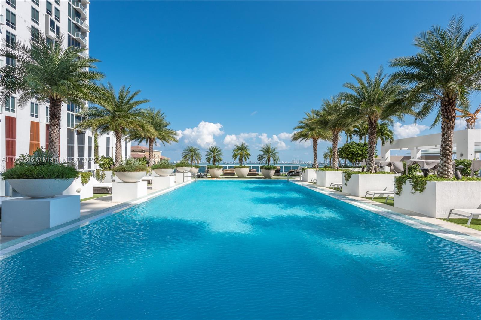 Fully furnished 3BD/2 1/2 BA at Bay House, spacious living areas, a gourmet kitchen with top-of-the-line appliances, and floor-to-ceiling windows that flood the home with natural light. Enjoy a private foyer when you step off the elevator with in vibrant Edgewater with direct bay views from the 26th floor, a fantastic split floor plan. Floor-to-ceiling windows open to an oversized terrace with breathtaking sunrise views over the bay. Modern open kitchen, generous closets, turnkey move-in ready. Location near Wynwood, Design District, Downtown, Miami Beach, Brickell & MIA airport. Available for 6 month lease or annual lease
Resort-style amenities include bay facing pool deck with hot tub, cabanas, gym, yoga room, lounge, kids playroom, biz center, theater, and 24-hour concierge service.