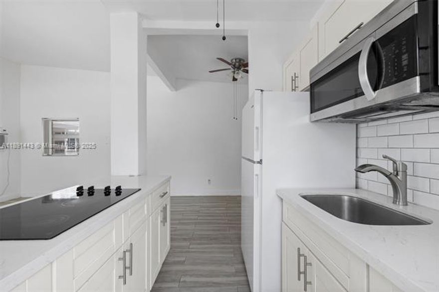 Spacious one bedroom, 1 bathroom located in the heart of North Beach. Unit offers tile floors, white custom cabinetry & open style kitchen. Building is well managed and offers an amazing inlet view. Minutes away from the beach, Normandy Isles, North Bay Village and Surfside. Water included.