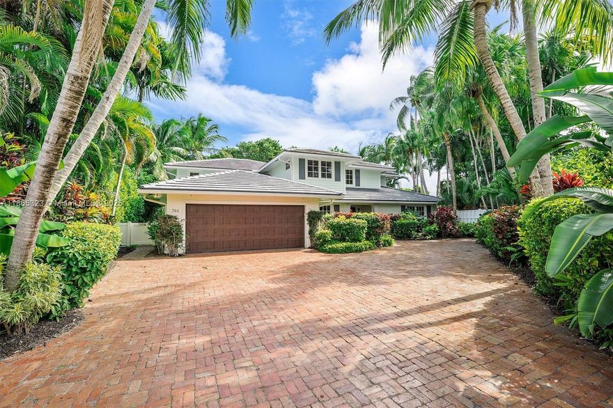Rarely available golf course + beachside retreat! This 5 bed / 4 bath home in East Boca’s coveted Sun & Surf is one of only 16 backing Red Reef Executive Golf Course—just steps from the sand. Nestled on an oversized cul-de-sac lot off A1A, it offers unmatched privacy and luxury. Remodeled in 2017 and enhanced in 2022 with impact windows, vaulted ceilings, Calacatta marble, Wolf & Sub-Zero appliances. Two bedrooms down, three up—including a master suite with coffee bar, custom closets, and spa-inspired bath. Outside: tropical gardens, expansive patios, and a heated pool + spa create the ultimate Boca lifestyle.
