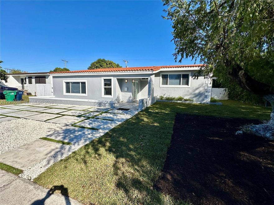 Fully renovated – move-in ready. Property offers flexible layout with main house (3 bedrooms) plus independent in-law suite with private entrance, kitchen, and bathroom. Family room is versatile and can be used as TV room, office, or additional sleeping area (not counted as bedroom).
Beautiful outdoor area with pool and brand-new deck. No HOA. Easy access to major highways. Easy to show.