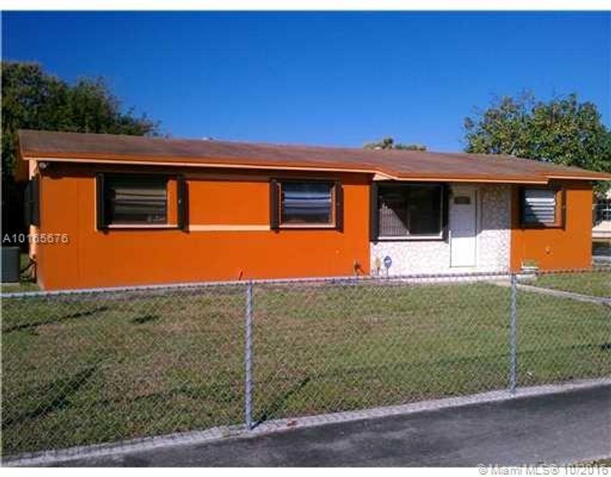 This home is perfect for first time home buyers. This home is ready to move in. 4/2 with terrazzo floors, and carpet in one of the bedrooms. Come and make this beautiful home yours. The backyard is fully fenced for people with pets and totally cleared with room for a pool if you choose to put one in.