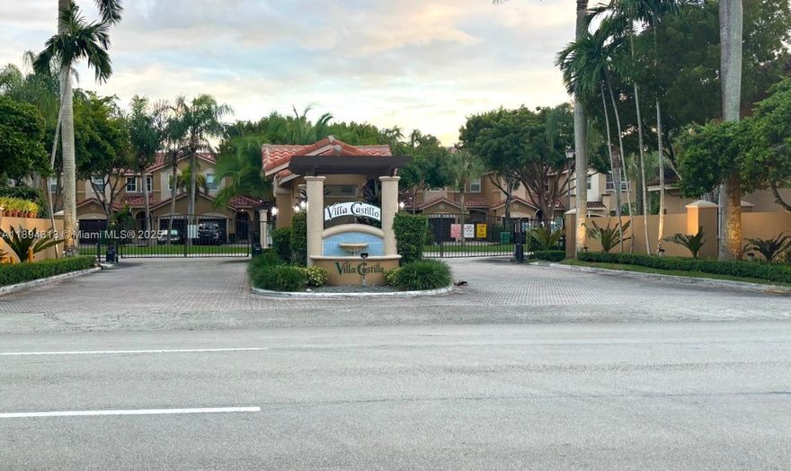 Welcome to Villa Castillo a Charming 3Beds2.5 Baths Gem in South after Kendall, This Beautifully well-maintained townhouse located in Gated Community