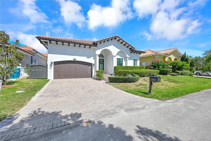 Step into this meticulously upgraded 4-bedroom, 3.5-bath executive home in the sought-after gated community of Cutler Cay. With over 2,700 square feet of living space, this home features a new roof, new A/C, impact windows and doors, and a state-of-the-art whole-home water filtration system. The open layout is filled with natural light and showcases custom closets, ceramic tile, and waterproof laminate flooring. Enjoy peaceful mornings on your patio and relaxing evenings at the private clubhouse with a gym, pool, tennis, pickleball, and more—all just a short stroll away. The low HOA covers cable, internet, alarm, lawn maintenance, and 24/7 security. Discover the perfect balance of luxury, comfort, and lifestyle.