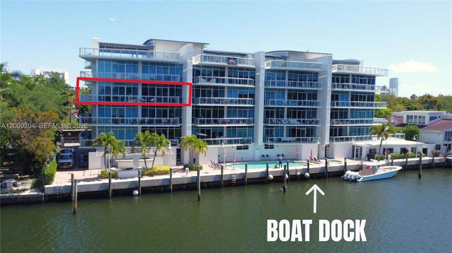 Bring your boat and indulge in a true waterfront lifestyle. This exceptional residence offers a private 40-foot dock along the Miami River, effortless access to open water in just 15 minutes. Perfectly positioned within the rapidly evolving Miami River District—where billions are being invested to redefine urban waterfront living— home embodies sophistication & opportunity. Soaring 11-foot floor-to-ceiling impact glass bathes the interiors with natural light. Wraparound balcony access from living & all 3 bedrooms. Designed for refined living & entertaining w/ open-concept & remodeled kitchen. The primary suite is a private retreat, w/ generous walk-in closet. All  bedrooms feature its own ensuite. Intimate boutique building w/only 16 homes. Property delivers privacy, security, & understated elegance, & gated entry. Two assigned parking spaces ideally located near the elevator, private storage outside your door. The well-managed association has recently reduced maintenance fees and has proactively allocated funds for a new pool deck—enhancing the property’s resort-style appeal—with no assessment. Flexible 6 month rental minimum adds versatility. Home offers a rare blend of luxury, lifestyle, & location—an opportunity to experience Miami waterfront living at its finest. If you ever imagine looking down from your balcony and seeing your boat, then this is the home for you! If you don't have a boat yet then this is your chance to get one! Schedule your private showing today!!