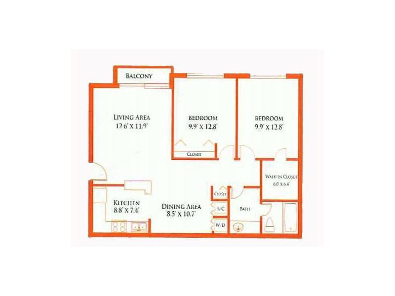 THE COURTS AT KENDALL - Residential Lease