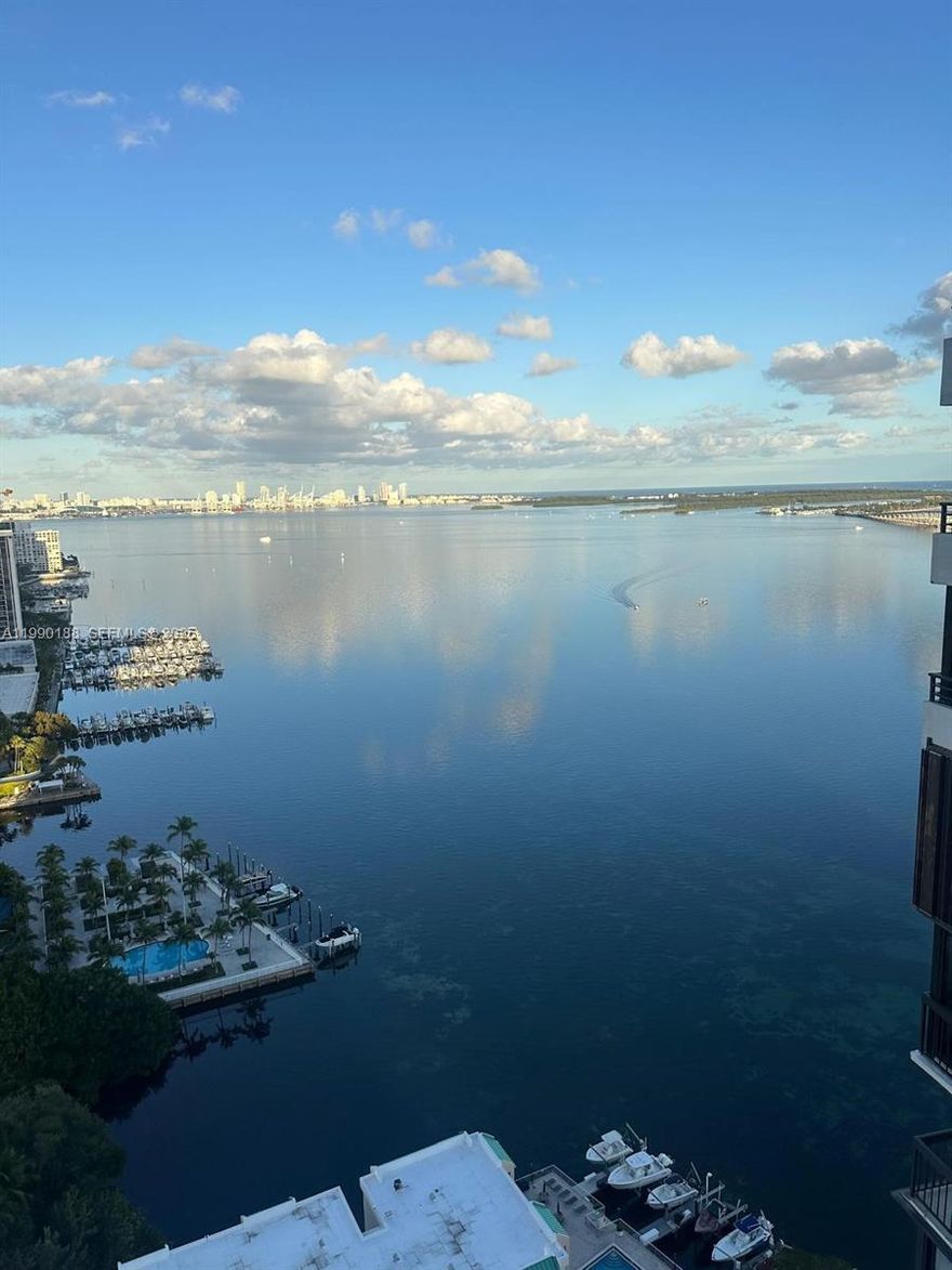 Beautifully updated 2 bed / 2 bath penthouse featuring stunning bay and city views in prime Brickell. Tile floors throughout, open kitchen, and bright, spacious layout—move-in ready. Don’t miss this opportunity!