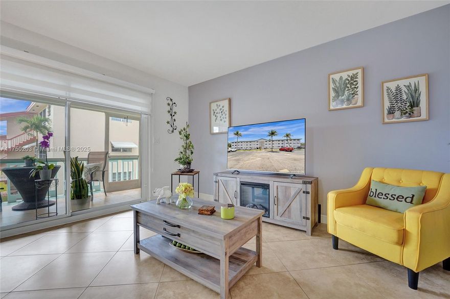 Welcome to this charming 2 bedrooms, 1.5 bathrooms condo located in a desirable 55+ private community in Hollywood. This beautiful condo comes fully furnished, offering both comfort and convenience. Step into a bright, inviting space with sleek tile floors throughout. The kitchen features stainless steel appliances, wood cabinetry & granite counter tops. Relax and unwind in the lovely front patio. The spacious master bedroom is complemented by a well-appointed en-suite half bathroom & large closet.  This is a Gated community with multiple pools & a clubhouse.  Close to Hollywood Memorial Hospital, beaches, shopping, I-95, Tri Rail Station & Hard Rock Hotel.  HOA requires a 20K minimum income per owner, 20% down payment, a credit score of 650 or higher, 1 year maintenance paid in advance.