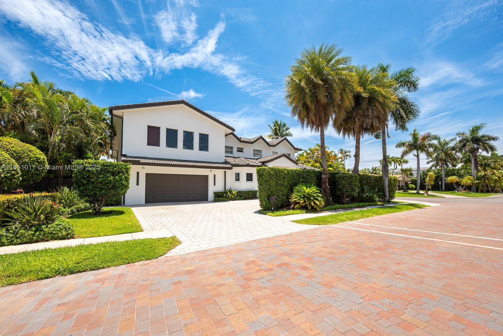 Beautifully renovated 6bd 7 bath 5949 sf single-family home in prime Hallandale location, just minutes from the beach! This bright, open-concept home features impact windows, modern kitchen with quartz countertops, stainless steel appliances, spacious bedrooms, and updated bathrooms. Large backyard with room for pool. Circular driveway with ample parking. Walk to shops, restaurants, parks, and houses of worship. Ideal for end-users or investors—can be rented immediately. Easy to show