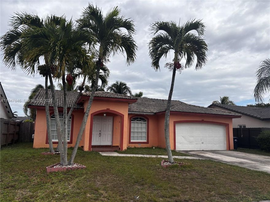 PRICPED BELOW MARKET PRICE - INCREDIBLE INVESTMENT OPPORTUNITY! Don’t miss this rare chance to own a 3 bedroom/2 bathroom home in a great neighborhood at a price well below market value. This property offers huge potential for investors, flippers, or buyers ready to customize a home to their own taste. Featuring 1,673 air-conditioned living area S/f & 2,210 total s/f, two car garage, large pool in great shape, and a solid layout. With some TLC and vision, you can transform this property into a beautiful residence or a profitable investment. The spacious lot and desirable location add to the long-term value. No HOA to deal with... A rare find!