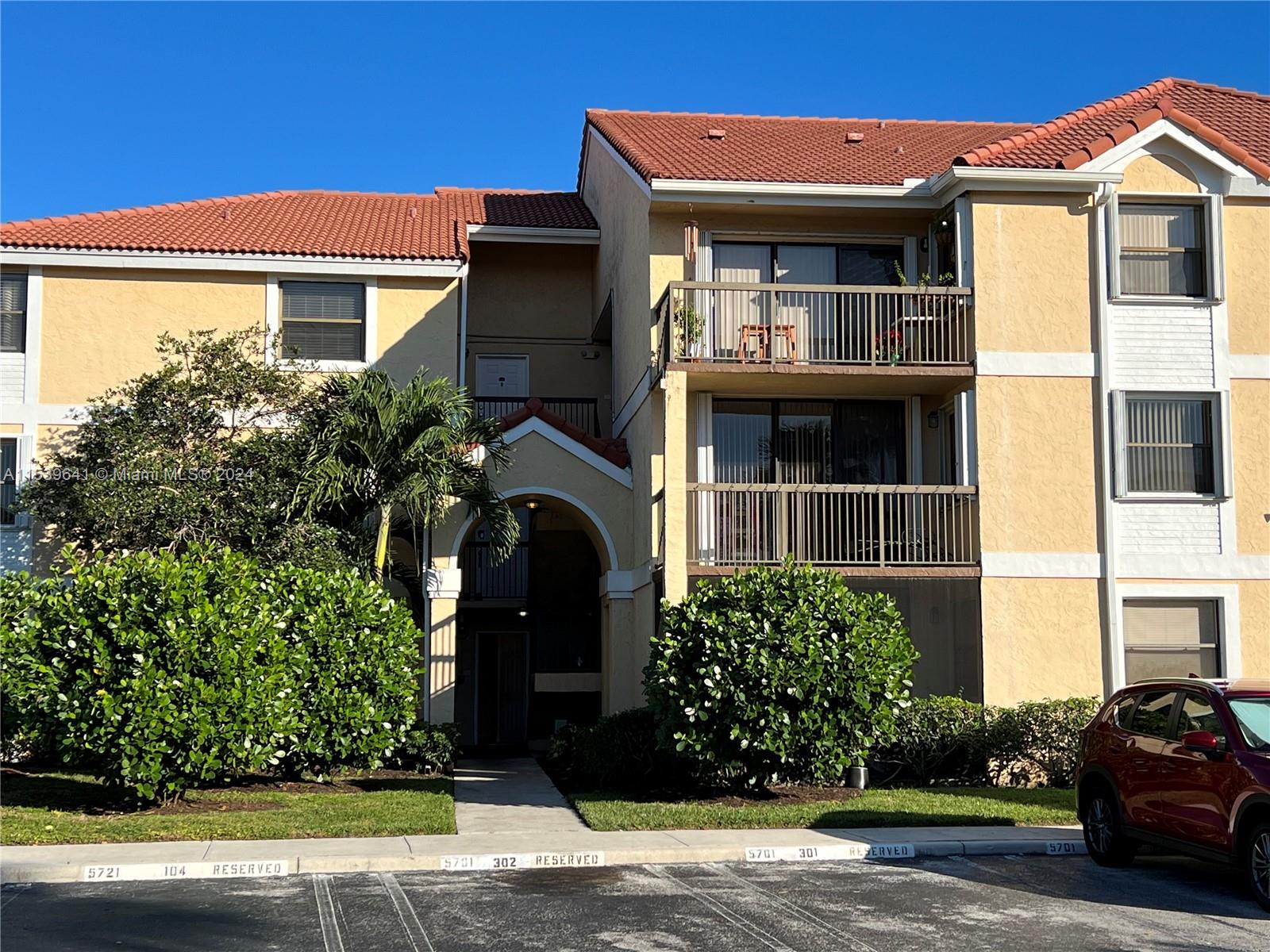 Rental Property at 5701 Riverside Dr 101B6, Coral Springs, Broward County, Florida - Bedrooms: 2 
Bathrooms: 2  - $2,200 MO.