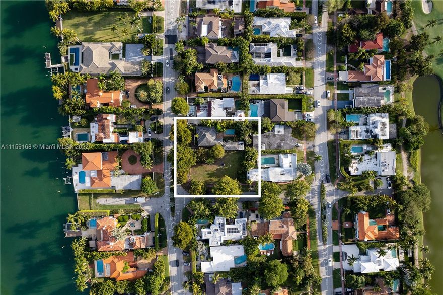 Extraordinary opportunity to own a double lot on Miami Beach's iconic Pine Tree Drive. This 16,035 SF lot features  a four bedroom, three bathroom home with a pool and a garage. The property can be subdivided or used to build your dream estate.