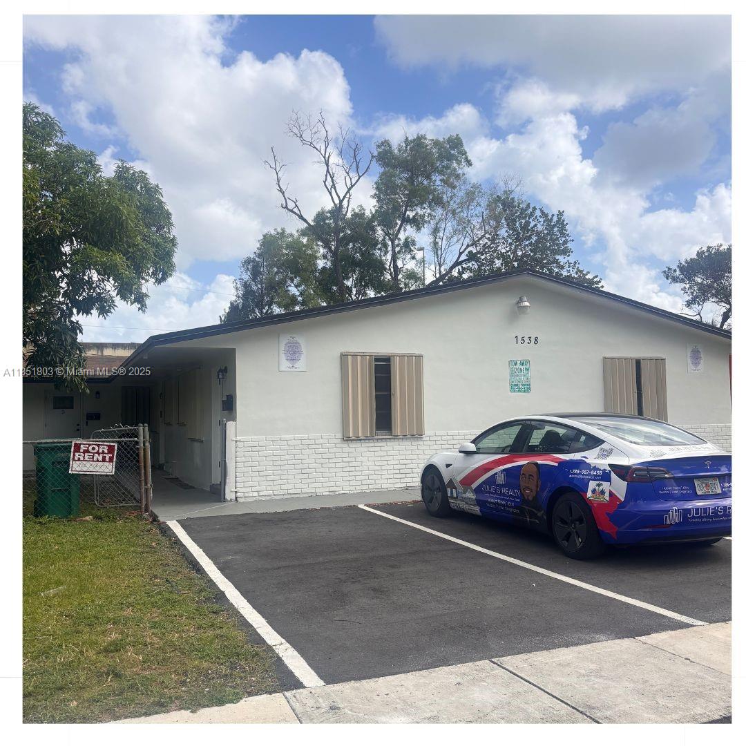 Spacious 2-bedroom, Large living room with central AC. Mango trees, Private parking. Tenant pays electricity, flat fee of $120/M for Water.