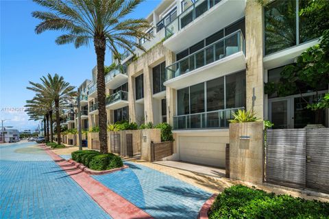 A home in Surfside