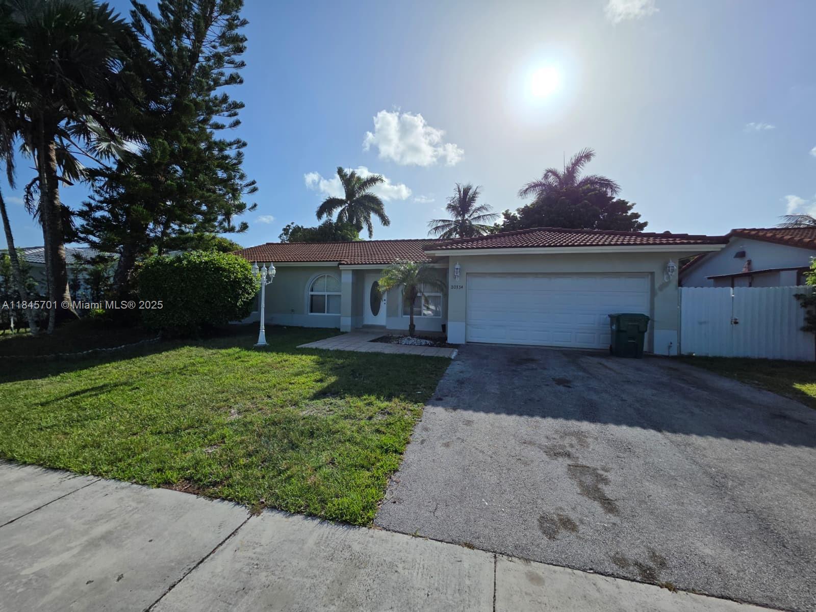 Charming 3BD/2BA single-story home with pool and 2-car garage in quiet Miami neighborhood. Enjoy open layout, spacious bedrooms, tile flooring, and natural light throughout. Private fenced backyard features sparkling pool and covered patio, ideal for entertaining. Newer A/C, laundry room, ample storage, and large driveway. No HOA. Centrally located near schools, shopping, and major highways. Move-in ready comfort with outdoor living potential.