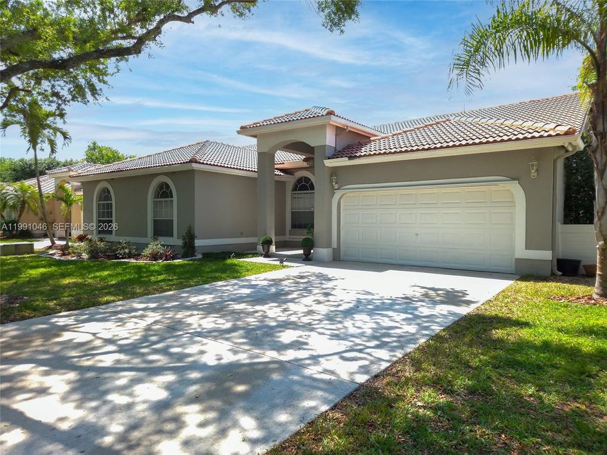Welcome to this spacious 4-bedroom, 2.5-bath home in the desirable community of Parkwood in Coral Springs. With a functional split-bedroom layout, this home was designed to offer both privacy and an easy, comfortable flow for daily living.
As you step inside, you’re welcomed by volume ceilings and bright, open living spaces designed for both comfort and connection. Enjoy a formal dining room, a cozy family room, and an eat-in kitchen that naturally becomes the heart of the home. With wood cabinetry, granite countertops, and stainless steel appliances, the kitchen blends warmth with practicality.
The oversized primary suite offers a peaceful retreat, complete with a walk-in closet and bathroom featuring dual sinks, a step-in shower, and a soaking tub.
The backyard offers privacy and tranquility, complete with a covered patio ideal for weekend gatherings, family time, or enjoying Florida’s outdoor lifestyle.
Conveniently located near top-rated schools, parks, shopping, and dining, this home offers an excellent opportunity to own in one of Coral Springs’ most desirable communities.